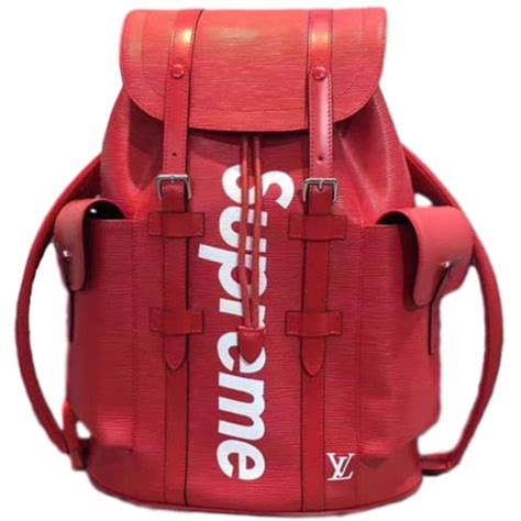 louis vuitton red and black backpack|Louis Vuitton cooler backpack.